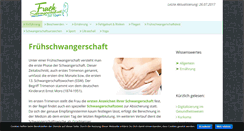 Desktop Screenshot of fruehschwangerschaft.net