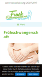 Mobile Screenshot of fruehschwangerschaft.net
